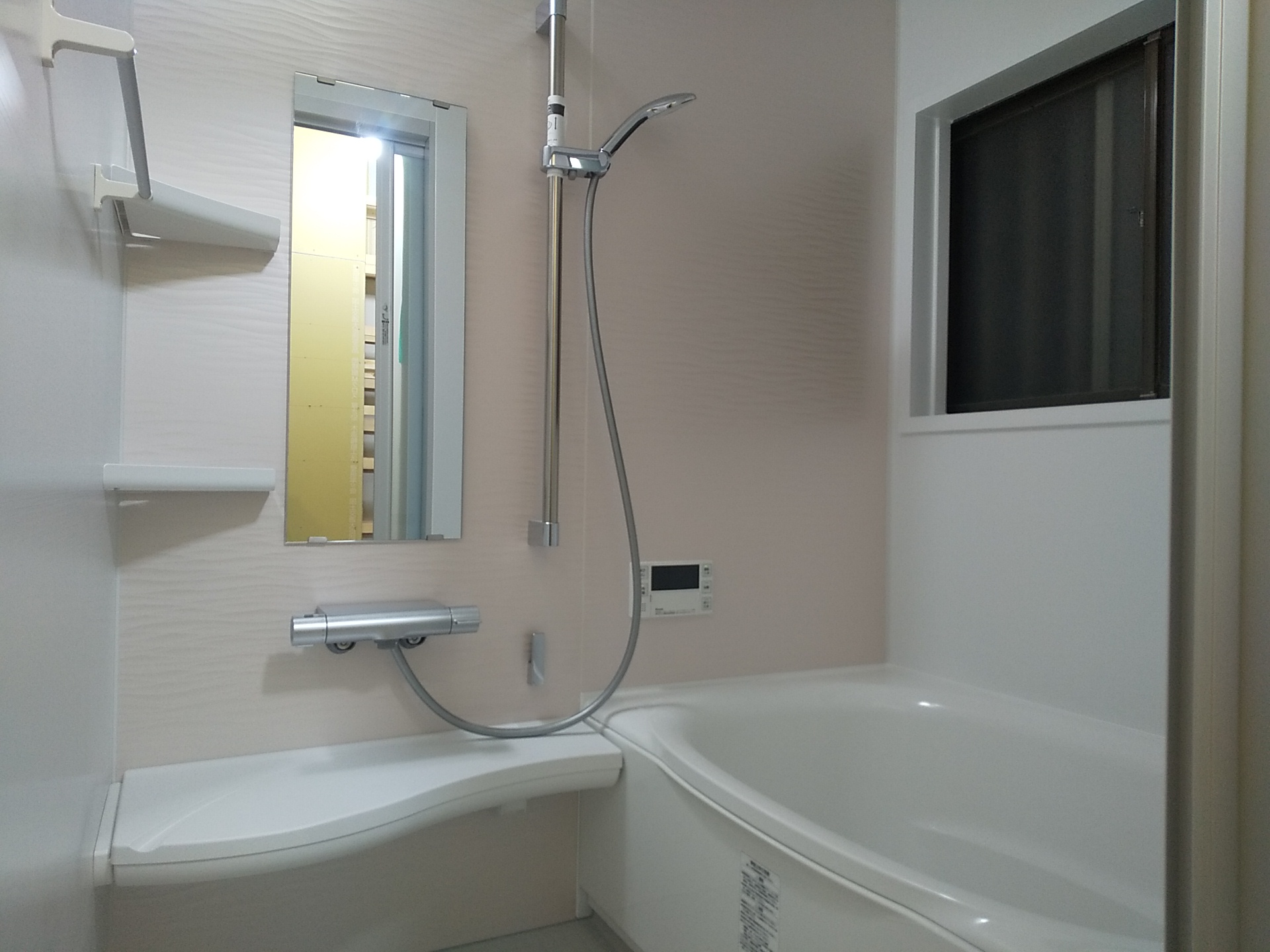岡山県倉敷市の浴室リフォーム　　～お掃除ラクラク～